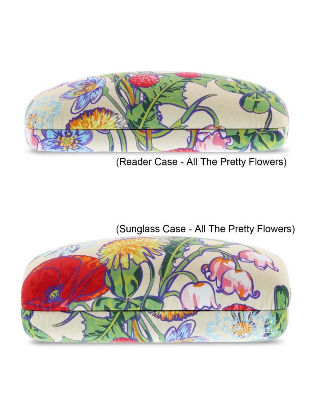 Vera Bradley Clamshell Eyeglass Case - ALL THE PRETTY FLOWERS